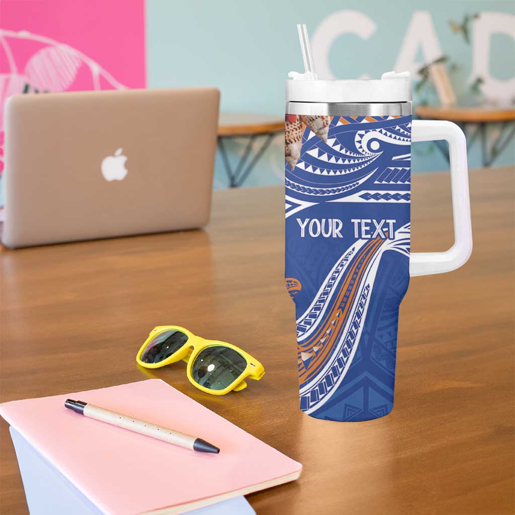 Yokwe Marshall Islands Personalized Tumbler With Handle Jemenei Day - Seashell Necklace