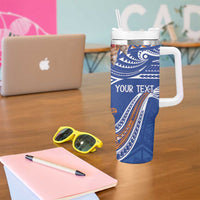 Yokwe Marshall Islands Personalized Tumbler With Handle Jemenei Day - Seashell Necklace