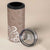 Hawaii 4 in 1 Can Cooler Tumbler Plumeria Beige Curves