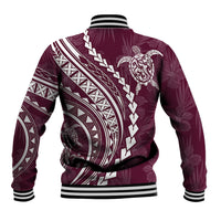 Polynesian Pride Baseball Jacket Turtle Hibiscus Luxury Style - Champagne LT7 - Polynesian Pride