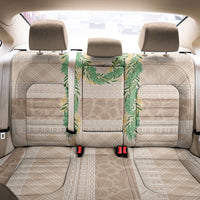 Hawai'i Paniolo Maile Twisted Lei Back Car Seat Cover Almond Brown LT7 - Polynesian Pride