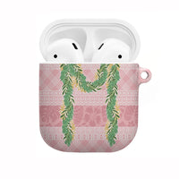 Hawai'i Paniolo Maile Twisted Lei AirPods Case Dusty Rose LT7 Dusty Rose - Polynesian Pride