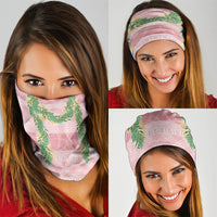 Hawai'i Paniolo Maile Twisted Lei Neck Gaiter Dusty Rose LT7 - Polynesian Pride