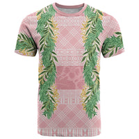 Hawai'i Paniolo Maile Twisted Lei T Shirt Dusty Rose LT7 Dusty Rose - Polynesian Pride