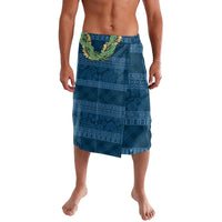 Hawai'i Paniolo Maile Twisted Lei Lavalava Cobalt Blue LT7 Cobalt Blue - Polynesian Pride