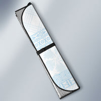 Hawai'i Paniolo Maile Twisted Lei Auto Sun Shade Winter White LT7 - Polynesian Pride