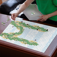 Hawai'i Paniolo Maile Twisted Lei Puzzle Winter White LT7 - Polynesian Pride