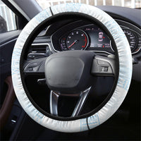 Hawai'i Paniolo Maile Twisted Lei Steering Wheel Cover Winter White LT7 - Polynesian Pride