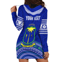 Personalised Fiji Natabua High School Hoodie Dress Kaviti Tapa Mix Colors Proud NHS LT7 - Polynesian Pride