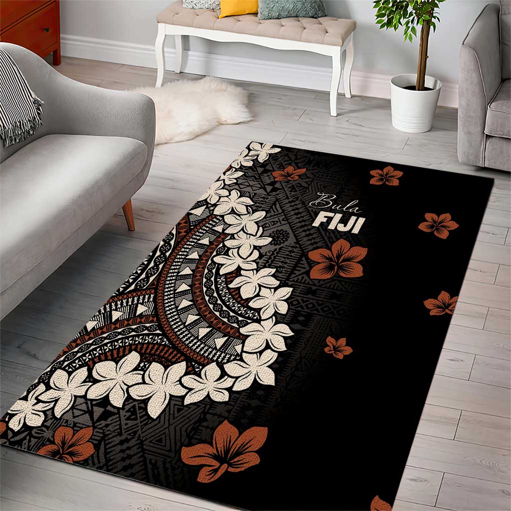 Bula Fiji Women's Day Area Rug Classic Masi Tapa