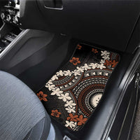 Bula Fiji Women's Day Car Mats Classic Masi Tapa