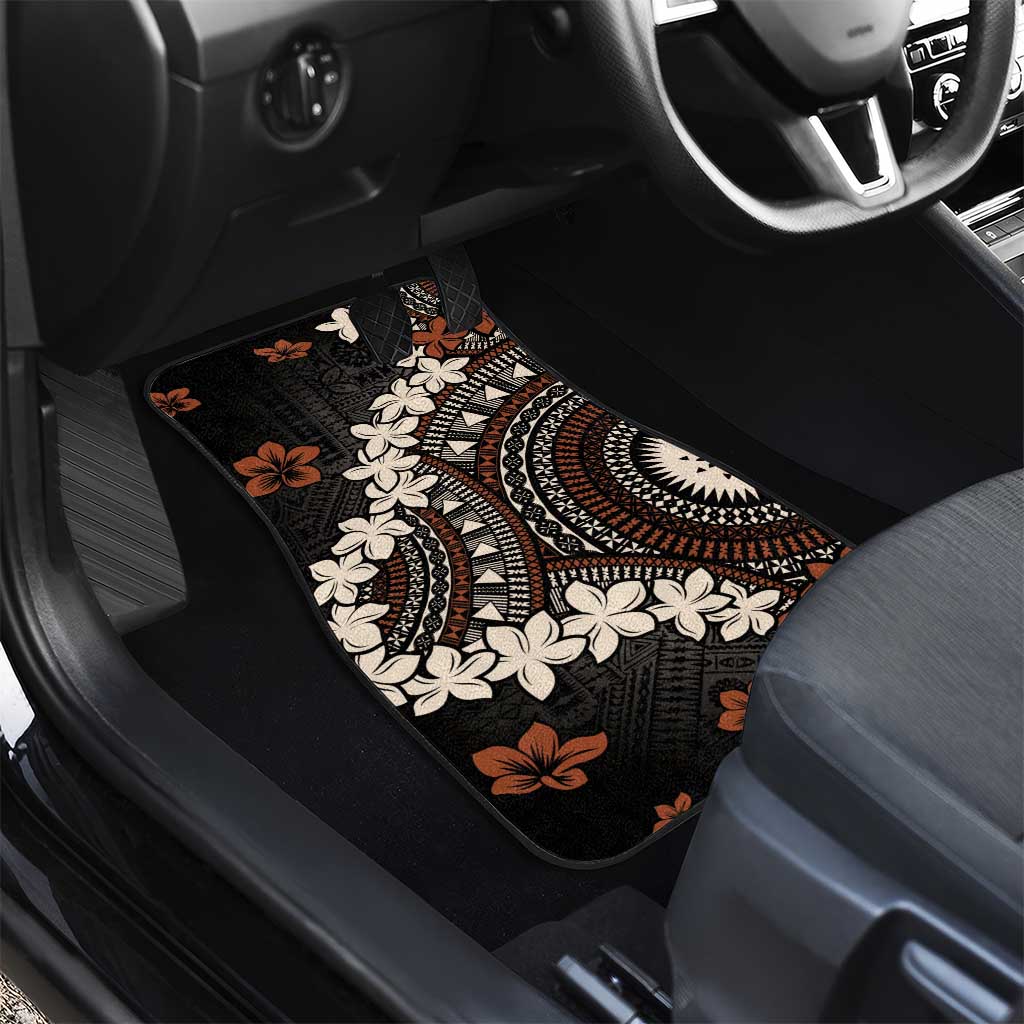 Bula Fiji Women's Day Car Mats Classic Masi Tapa