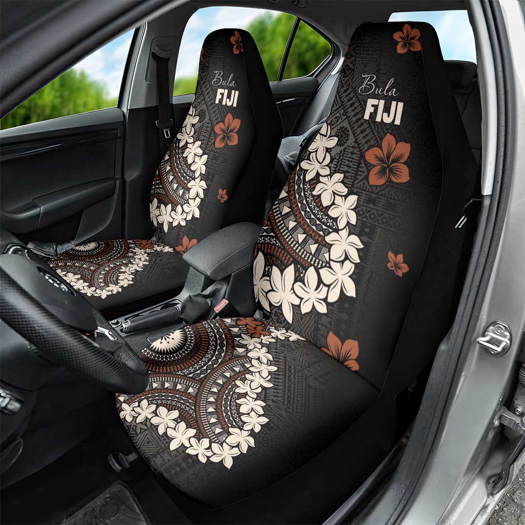 Bula Fiji Women's Day Car Seat Cover Classic Masi Tapa LT7 - Polynesian Pride