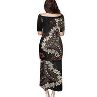 Bula Fiji Women's Day Family Matching Puletasi and Hawaiian Shirt Classic Masi Tapa