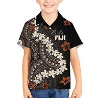 Bula Fiji Women's Day Family Matching Summer Maxi Dress and Hawaiian Shirt Classic Masi Tapa