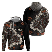 Bula Fiji Women's Day Hoodie Classic Masi Tapa