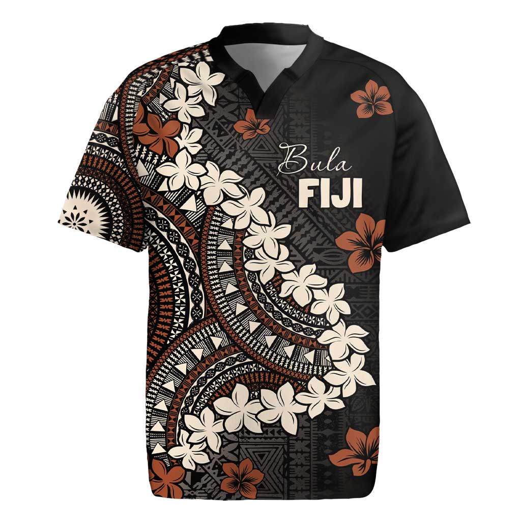Bula Fiji Women's Day Rugby Jersey Classic Masi Tapa