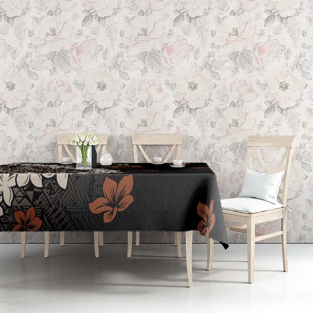 Bula Fiji Women's Day Tablecloth Classic Masi Tapa