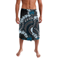 Bula Fiji Women's Day Lavalava Indigo Masi Tapa