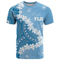 Bula Fiji Women's Day T Shirt Turquoise Masi Tapa