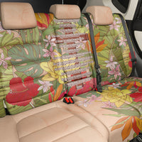 Mahalo Hawaii - Ka Pule a ka Haku Back Car Seat Cover Tropical Flowers LT7 - Polynesian Pride