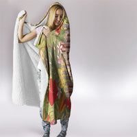 Mahalo Hawaii - Ka Pule a ka Haku Hooded Blanket Tropical Flowers LT7 - Polynesian Pride