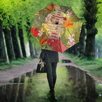 Mahalo Hawaii - Ka Pule a ka Haku Umbrella Tropical Flowers LT7 - Polynesian Pride