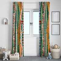 Mahalo Hawaii - Ka Pule a ka Haku Window Curtain Mixed Lei LT7 - Polynesian Pride