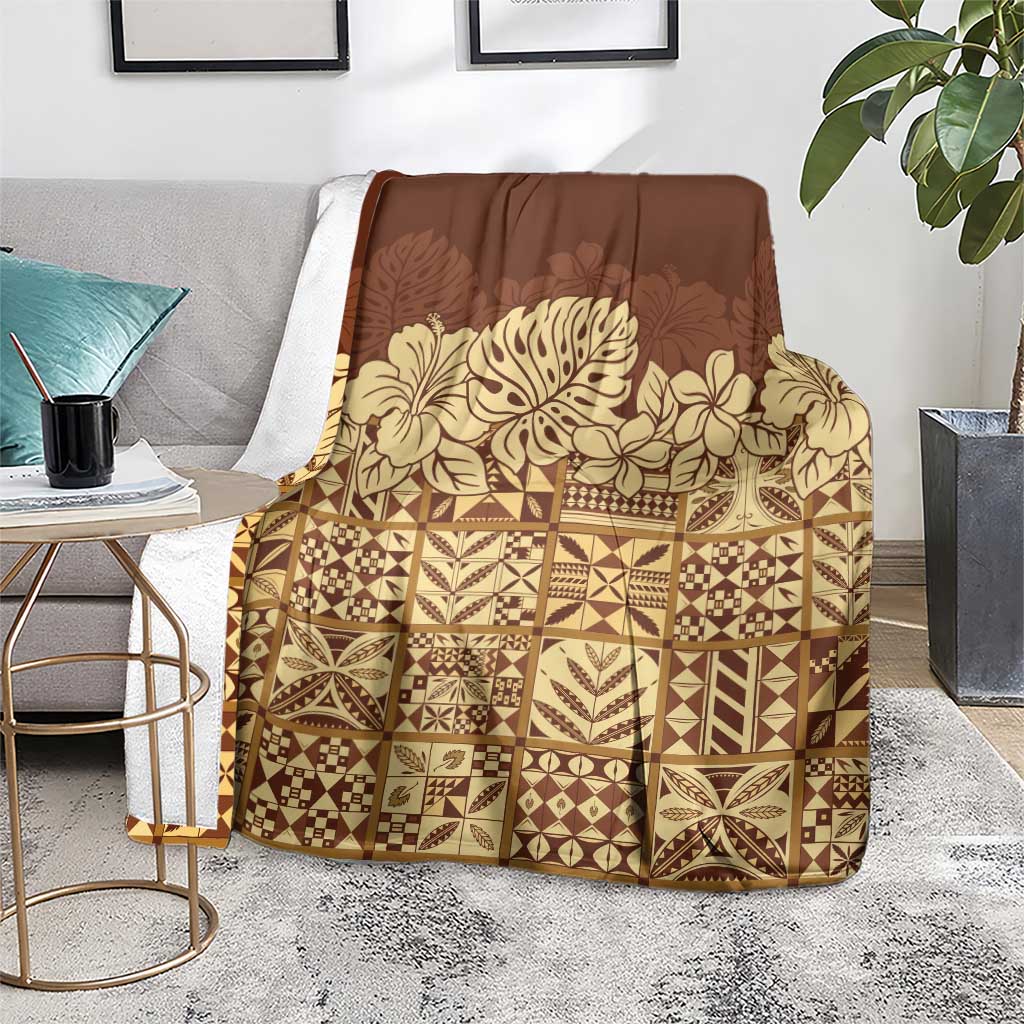 Niue Hiapo Motif Blanket Tapa Classic