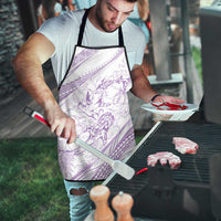 Sharks Couple Dreamy Polynesians Floral Sea Apron Lilac LT7 - Polynesian Pride