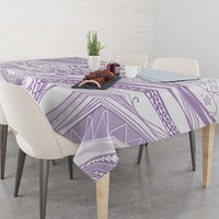 Sharks Couple Dreamy Polynesians Floral Sea Tablecloth Lilac LT7 - Polynesian Pride