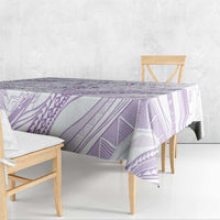 Sharks Couple Dreamy Polynesians Floral Sea Tablecloth Lilac LT7 - Polynesian Pride