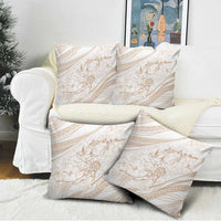 Sharks Couple Dreamy Polynesians Floral Sea Pillow Cover Hazel LT7 - Polynesian Pride