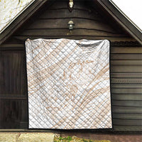 Sharks Couple Dreamy Polynesians Floral Sea Quilt Hazel LT7 - Polynesian Pride