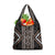 Classic Tukutuku Pattern Aotearoa Grocery Bag Niho Taniwha and Puhoro Motifs