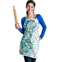 Paua Shell Maori Apron Koru Kowhaiwhai - Polynesian Pride