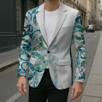 Paua Shell Maori Blazer Koru Kowhaiwhai - Polynesian Pride