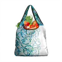 Paua Shell Maori Grocery Bag Koru Kowhaiwhai - Polynesian Pride