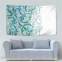 Paua Shell Maori Tapestry Koru Kowhaiwhai - Polynesian Pride
