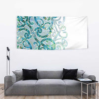 Paua Shell Maori Tapestry Koru Kowhaiwhai - Polynesian Pride