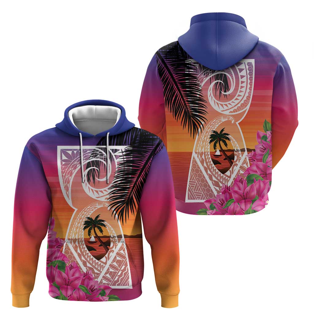 Guam Chamorro Hoodie Artsy Latte Stone