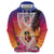 Guam Chamorro Hoodie Artsy Latte Stone