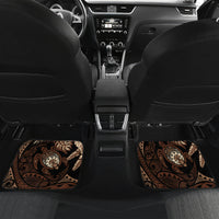 Father's Day Polynesian Pattern Car Mats Tropical Humpback Whale