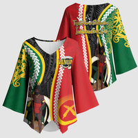 Ni-Vanuatu Indipendens Dei Celebretem Kimono Sleeve Blouse Yumi Yumi Yumi