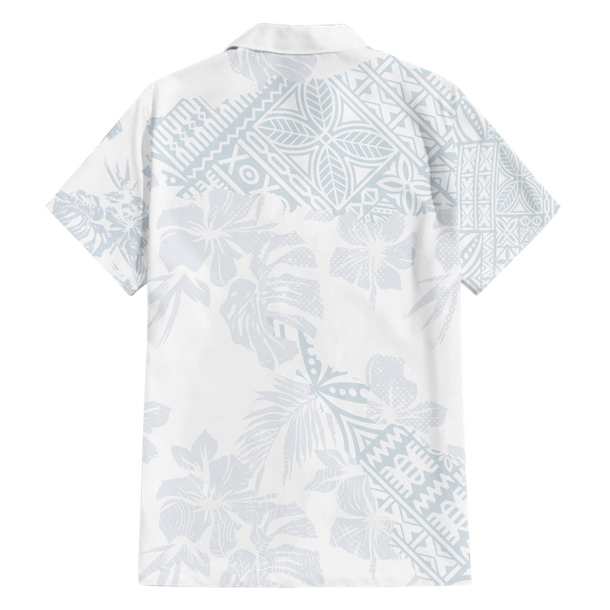 Samoa White Sunday Family Matching Summer Maxi Dress and Hawaiian Shirt Hibiscus Special LT7 - Polynesian Pride