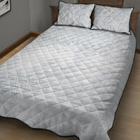 Samoa White Sunday Quilt Bed Set Hibiscus Special LT7 - Polynesian Pride