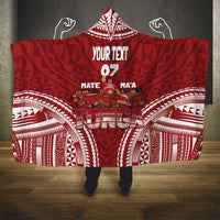 Personalized Mate Maa Tonga Rugby Hooded Blanket Ofa Atu Tonga
