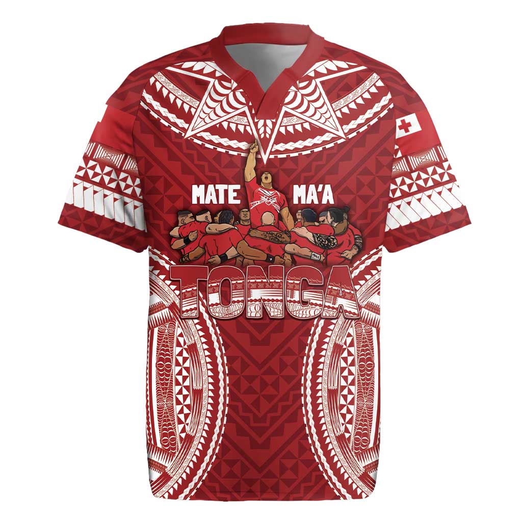Personalized Mate Maa Tonga Rugby Rugby Jersey Ofa Atu Tonga