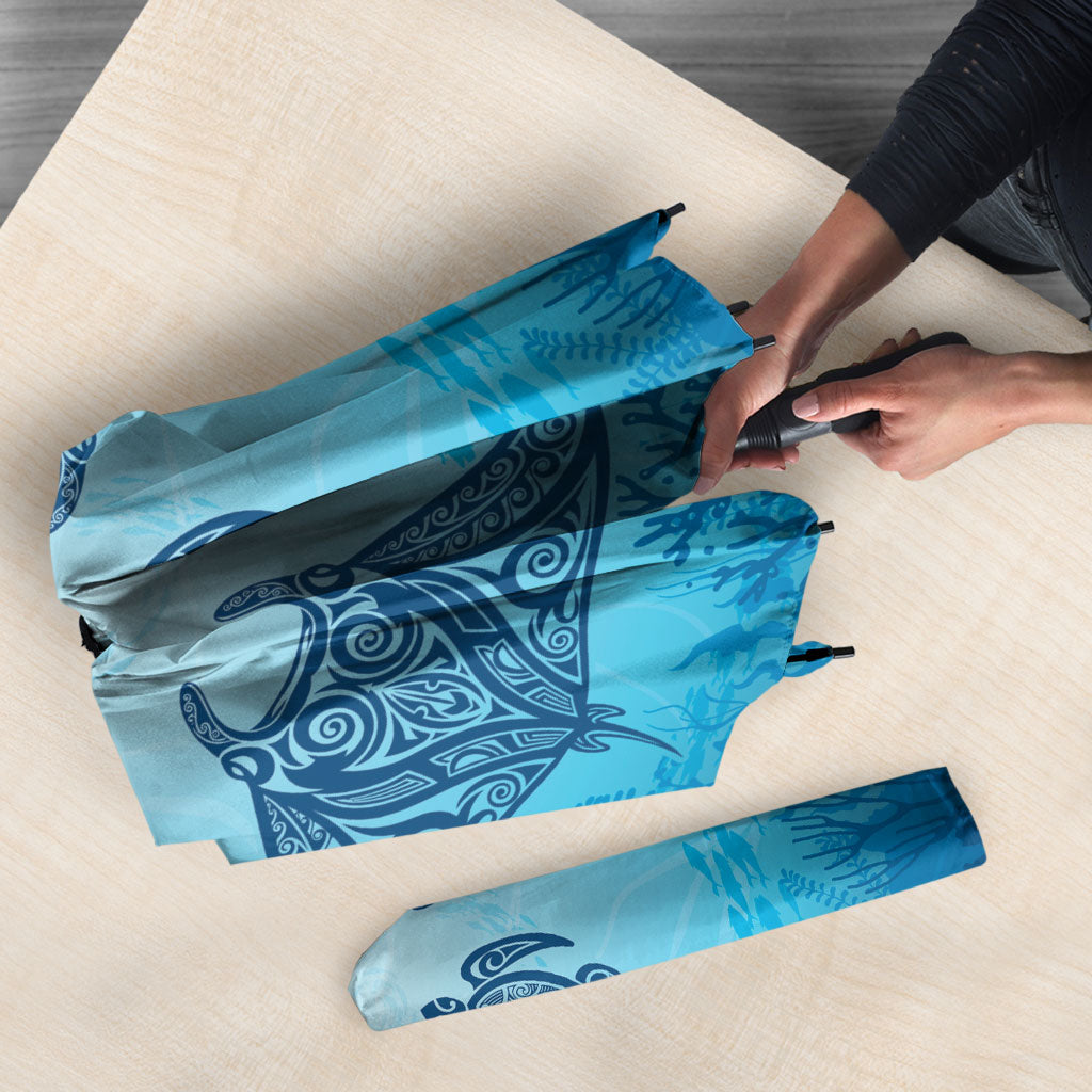 Hawaii Quilt Inspired Collection Aloha Sea Umbrella Manta Ray and Turtles LT7 - Polynesian Pride