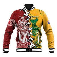 Mate Ma'a Tonga Vs Australia Rugby Personalized Baseball Jacket Special Mascots